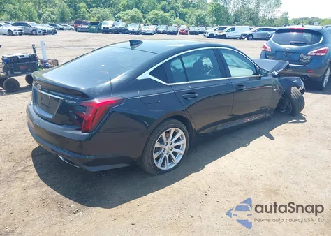 2022 Cadillac Ct5 Luxury из США, поврежденный, VIN 1G6DX5RK0N0130725